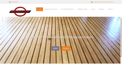 Desktop Screenshot of cumberlandhardwoodfloors.com