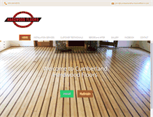 Tablet Screenshot of cumberlandhardwoodfloors.com